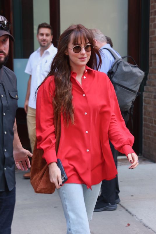DAKOTA JOHNSON Out and About in New York 09/05/2024