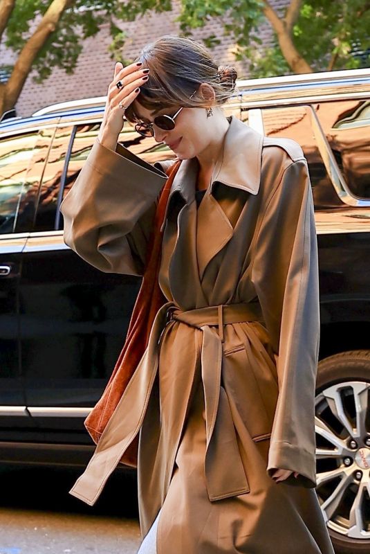 DAKOTA JOHNSON Out and About in New York 09/08/2024