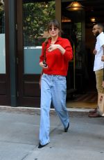 DAKOTA JOHNSON Out in Tribeca in New York 09/09/2024