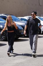 DANIELLA KARAGACH Arrives for Rehearsals at DWTS Studios in Los Angeles 09/09/2024