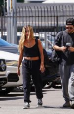 DANIELLA KARAGACH Arrives for Rehearsals at DWTS Studios in Los Angeles 09/09/2024