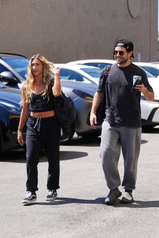 DANIELLA KARAGACH Arrives for Rehearsals at DWTS Studios in Los Angeles 09/09/2024