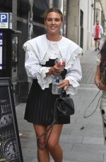 DANIELLE LLOYD Arrives at Bentley Club in Liverpool 09/01/2024