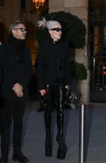 DAPHNE GUINNESS Out at Paris Fashion Week 09/28/2024