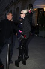 DAPHNE GUINNESS Out at Paris Fashion Week 09/28/2024