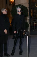 DAPHNE GUINNESS Out at Paris Fashion Week 09/28/2024