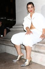 DASCHA POLANCO Heading to Willy Chavarria Fashion Show in New York 09/06/2024
