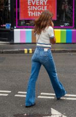 DAVINA MCCALL Out and About in London 09/02/2024