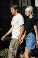 DELILAH HAMLIN and Henry Eikenberry Out for Lunch at Great White 09/07/2024