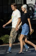 DELILAH HAMLIN and Henry Eikenberry Out for Lunch at Great White 09/07/2024