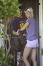 DELILAH HAMLIN Visits a Friends House in West Hollywood 09/04/2024