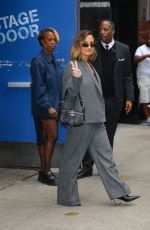 DEMI LOVATO Arrives at Good Morning America Studio in New York 09/18/2024