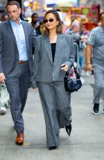 DEMI LOVATO Out at Times Square in New York 09/18/2024
