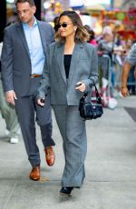DEMI LOVATO Out at Times Square in New York 09/18/2024