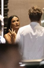 DEMI MOORE Arrives at Four Seasons Hotel with a Mystery Man in Toronto 09/07/2024