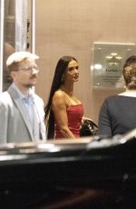 DEMI MOORE Arrives at Four Seasons Hotel with a Mystery Man in Toronto 09/07/2024