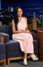DEMI MOORE at Tonight Show Starring Jimmy Fallon 09/09/2024