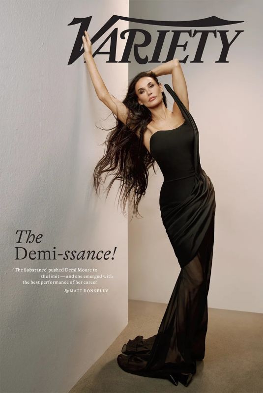 DEMI MOORE for Variety Magazine, September 2024