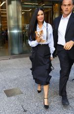DEMI MOORE Leaves a Q&A Session in New York 09/11/2024