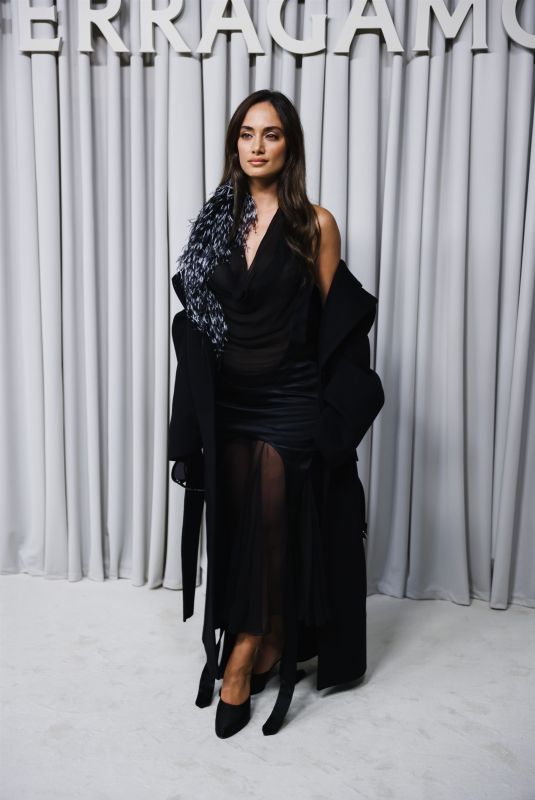 DENISE CAPEZZA at Ferragamo Show at Milan Fashion Week 09/21/2024