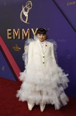 DEVERY JACOBS at 76th Emmy Awards at Peacock Theatre in Los Angeles 09/15/2024