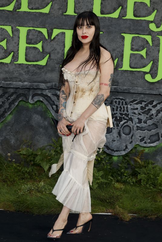DILARA FINDIKOGLU Beetlejuice Beetlejuice Premiere at Cineworld Leicester Square in London 08/29/2024