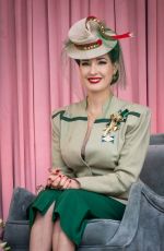 DITA VON TEESE at 2024 Goodwood Revival in Chichester 09/06/2024