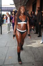 DOECHII Arrives at Alexander Wang Show at New York Fashion Week 09/08/2024