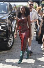 DOECHII Arrives at Brandon Maxwell Fashion Show in New York 09/06/2024