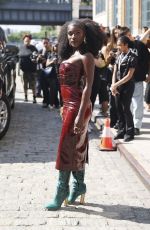 DOECHII Arrives at Brandon Maxwell Fashion Show in New York 09/06/2024