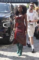 DOECHII Arrives at Brandon Maxwell Fashion Show in New York 09/06/2024