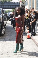 DOECHII Arrives at Brandon Maxwell Fashion Show in New York 09/06/2024
