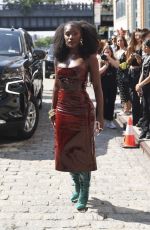 DOECHII Arrives at Brandon Maxwell Fashion Show in New York 09/06/2024