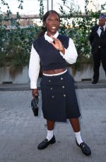 DOECHII Arrives at Tommy Hilfiger Fsahion Show in New York 09/08/2024