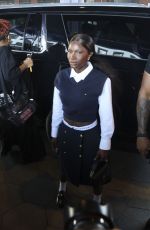 DOECHII Arrives at Tommy Hilfiger Fsahion Show in New York 09/08/2024