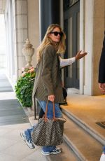 DOUTZEN KROES Arrives at Her Hotel in Milan 09/16/2024