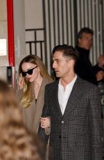 DOVE CAMERON and Damiano David Arrives at Valentino After-Party in Paris 09/29/2024