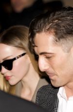 DOVE CAMERON and Damiano David Arrives at Valentino After-Party in Paris 09/29/2024
