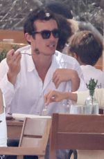 DUA LIPA and Callum Turner on a Lunch Date in Ibiza 09/01/2024