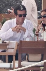 DUA LIPA and Callum Turner on a Lunch Date in Ibiza 09/01/2024