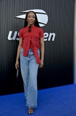 EGO NWODIM at 2024 US Open Celebrity Blue Carpet in New York 08/02/2024