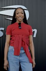 EGO NWODIM at 2024 US Open Celebrity Blue Carpet in New York 08/02/2024