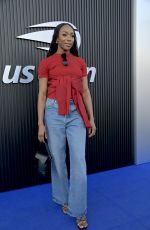 EGO NWODIM at 2024 US Open Celebrity Blue Carpet in New York 08/02/2024