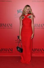 ELEONORA CARISI at Armani Beauty Dinner Photocall at 81st Venice International Film Festival 08/31/2024