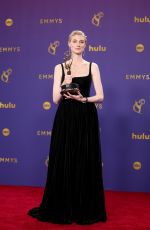ELIZABETH DEBICKI at 76th Emmy Awards at Peacock Theatre in Los Angeles 09/15/2024
