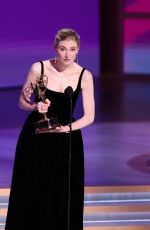 ELIZABETH DEBICKI at 76th Emmy Awards at Peacock Theatre in Los Angeles 09/15/2024