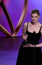 ELIZABETH DEBICKI at 76th Emmy Awards at Peacock Theatre in Los Angeles 09/15/2024