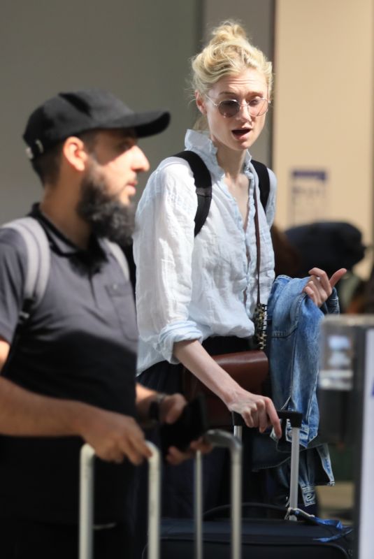ELIZABETH DEBICKI at LAX Airport in Los Angeles 09/16/2024