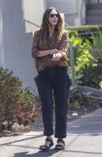 ELIZABETH OLSEN  Arrives at All Time Restaurant in Los Angeles 09/12/2024