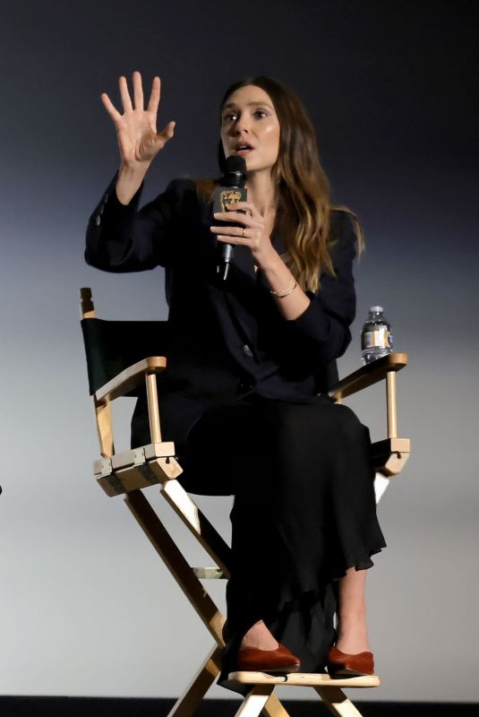 ELIZABETH OLSEN at a Special Screening of His Three Daughters at Harmony Gold in Los Angeles 09/13/2024